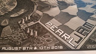 Pearl Jam Poster - Seattle 2018 by EMEK Show Edition RARE 3