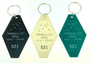Arctic Monkeys (2018) Official Tranquility Base Hotel & Casino Tour Keychain Set