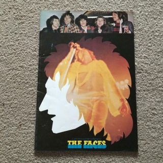Rod Stewart & The Faces 1974 Uk Tour Programme