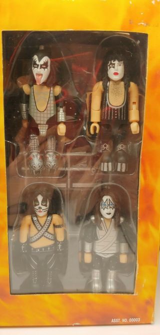 KISS Alive II Action Figure 40 Piece Playset by Smiti 2002 3