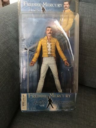 Freddie Mercury (queen) Wembley 86 Magic Tour Neca Figure - - 2006 - Rare