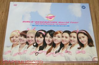 Girls¡¯ Generation World Tour Girls & Peace In Seoul Live Dvd,  Photobook Poster