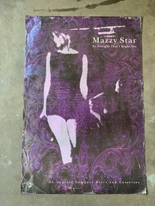 Vintage So Tonight That I Might See Studio Album Mazzy Star Oversized P
