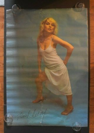 Deborah Harry Poster Blondie 1979 Pace Minerva Scotland Wave Punk