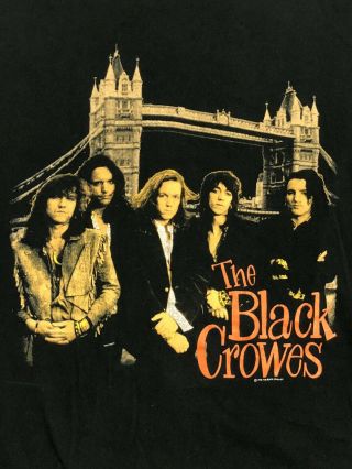 The Black Crowes Shake Your Money Maker 1990 Vintage XL Tour T - Shirt 2