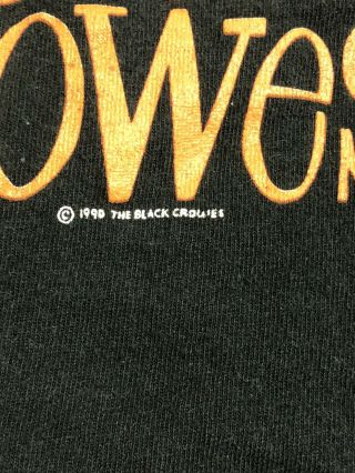 The Black Crowes Shake Your Money Maker 1990 Vintage XL Tour T - Shirt 3
