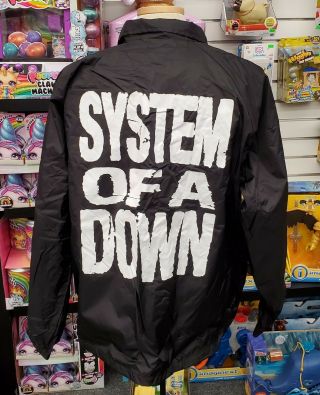 Vintage System Of A Down Tour Jacket Augusta Adult Xxl 2xl Nwt Nos 1990 