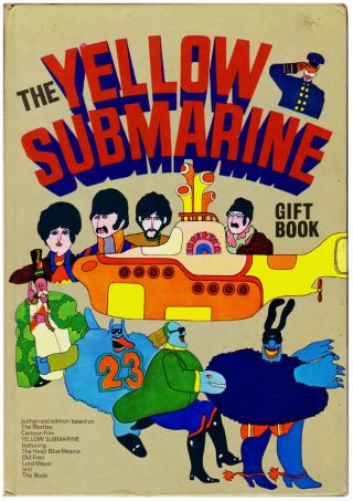 The Beatles The Yellow Submarine Gift Book (1968) World Distributors U.  K.