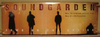 Soundgarden " Down On The Upside " 12 " X36 " Promo Poster ©1996 Teaser Chris Cornell