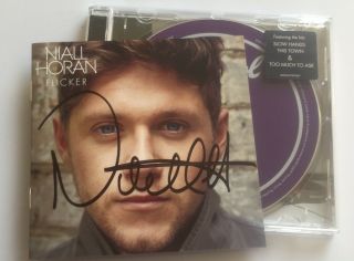 Niall Horan (signed Autographed) Flicker 2017 Cd Album / One Direction