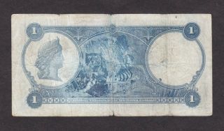 Straits Settlements 1 Dollar P - 16b 1935 G,  Washed