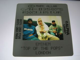 Eminem D - 12 Slim Shady 35mm Promo Press Photo Slide 5603