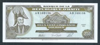Haiti 250 Gourdes P263a (l.  1979) Unc Only One On Ebay