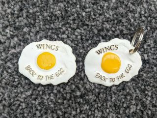 Paul Mccartney & Wings The Beatles 1979 Uk Back To The Egg Promo Keyring & Badge