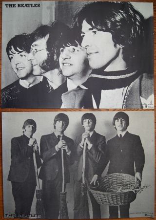 Set Of 2 Japan Toshiba Emi The Beatles 1960 