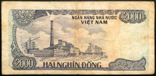[47298] Viet Nam 2000 dong 1987 F VF 2