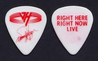Van Halen Sammy Hagar Signature Right Here Guitar Pick 1993 Right Here Tour