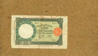 Italy Italian East Africa 50 Lire 1938 - P1 3