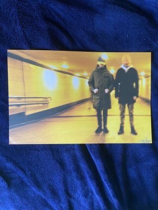 Twenty One Pilots Yellow Rare Jumpsuit Trench Lithograph Photo Poster Litho 21
