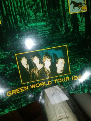 Rem Green World Tour 1989 Poster 3