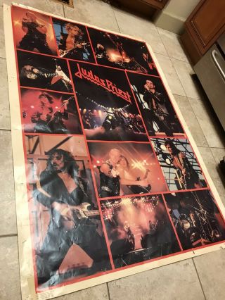 Judas Priest Screaming For Vengeance 1982 Jumbo Poster 58x40 3