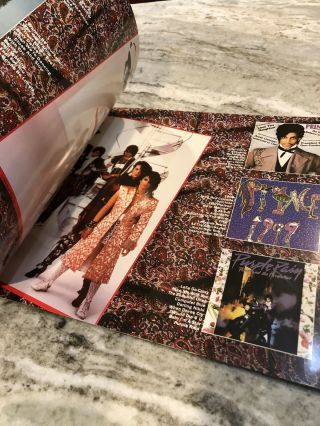 PRINCE & THE REVOLUTION 1984 / 1985 PURPLE RAIN TOUR PROGRAM BOOK BOOKLET 3