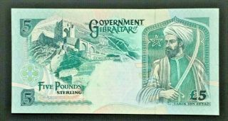 Gibraltar Banknote - 5 Pounds - 1995 - P.  25 - Uncirculated 2