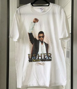 Usher The Truth Tour T - Shirt 2004 Large Graphic Tee
