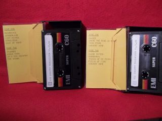 Big Country Live Manchester Apollo 1983/1984,  Wembley Arena 1986 Cassette Tapes 2