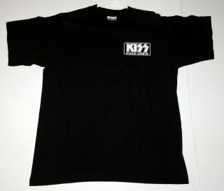 Kiss Band Detroit Rock City Movie Road Crew Concert T - Shirt Medium 1999 Unworn