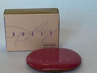Vtg1990’s Dolly Dolly Parton Make - Up “get Glowing” Cheek Color Pink Blush Nib