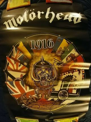 Motorhead 1916 Wtg Records 1991 Us Promo Poster 36 X 24