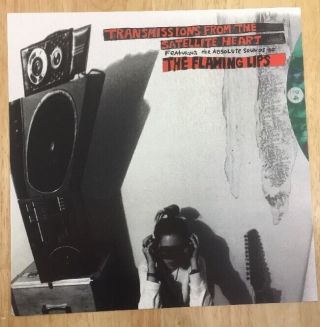 The Flaming Lips Transmissions From The Satellite Heart Promotional Poster 1993