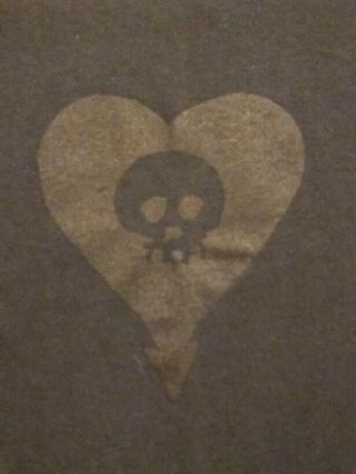 One Of A Kind Prototype Alkaline Trio Blood Pact Shirt By Heather Hannoura