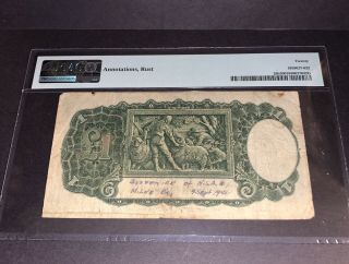 PMG Commonwealth of Australia 1 Pound Banknote 1942 p26b VF20 2
