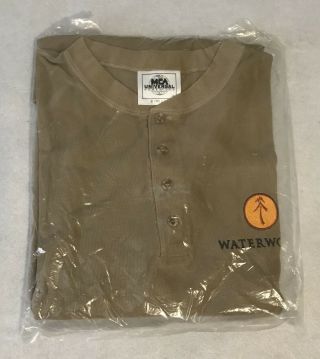 Waterworld Henley T - Shirt Mca 1995 Promo - One Size