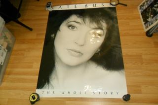 Kate Bush - The Whole Story 1986 Promo Poster Gloss Effect Ex