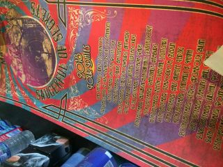 Nick Mason Of Pink Floyd Signed Poster