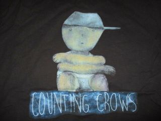 2014 Counting Crows " Somewhere Under Wonderland " Concert Tour (2xl) T - Shirt