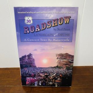 Neil Peart Roadshow: Landscape With Drums A Concert By Motorcycle No Dust Cover