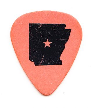 Green Day Billie Joe Armstrong Little Rock Arkansas Guitar Pick - 2000 Tour