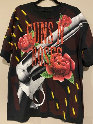 Vintage Guns N Roses Tshirt L/xl Early 1990’s