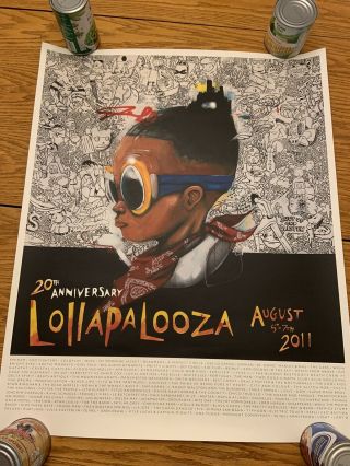 2011 Lollapalooza Poster