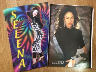 2 Posters - Selena Quintanilla - 11”x16”