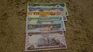 16,  800 Iraqi Dinar 10,  000,  5,  000,  1,  000,  500,  250,  50,  UNC,  Rainbow 6 notes 2
