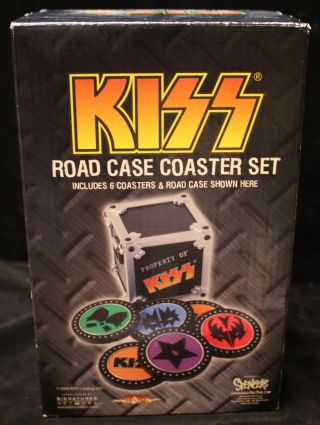 Kiss - Road Case Coaster Set - 2004 - Spencers Exclusive -