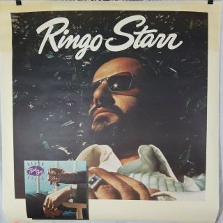 Ringo Starr Bad Boy Record Store Promo Poster 42x44 1978 7 Studio Album