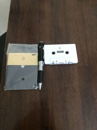 Mf Doom X Akomplice Video Recorder Pen Note Pad And Audio Tape