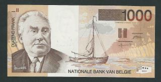 Belgium 1000 Francs 1997 Au