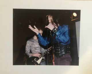 Rozz Williams Christian Death 8 X 10 Color,  Last Show he performed❤️ 2